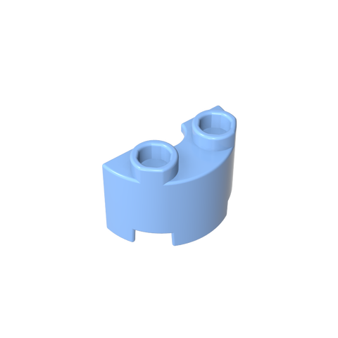 Gobricks,Brick Round, Half 1 x 2,68013
