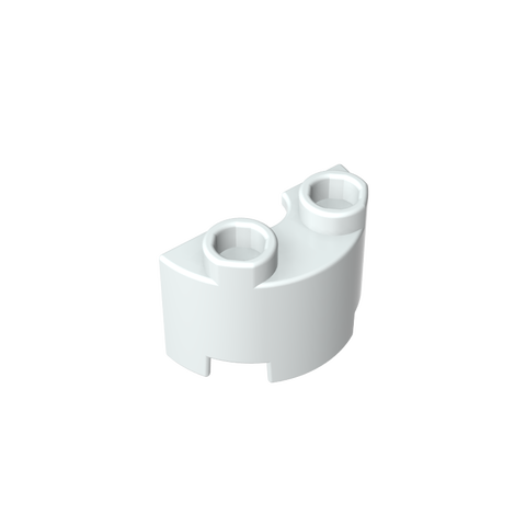Gobricks,Brick Round, Half 1 x 2,68013