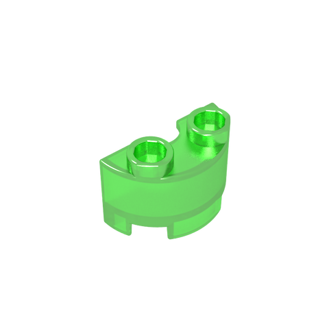 Gobricks,Brick Round, Half 1 x 2,68013