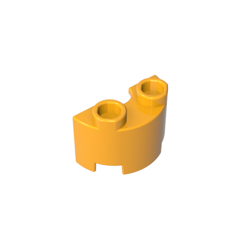 Gobricks,Brick Round, Half 1 x 2,68013