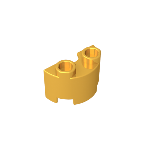 Gobricks,Brick Round, Half 1 x 2,68013