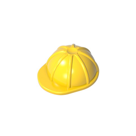Gobricks,Minifig Construction Helmet/ Hard Hat,3833
