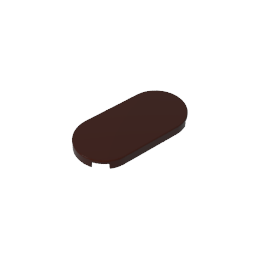 Gobricks,Tile Round 2 x 4,66857