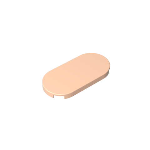 Gobricks,Tile Round 2 x 4,66857