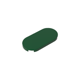 Gobricks,Tile Round 2 x 4,66857