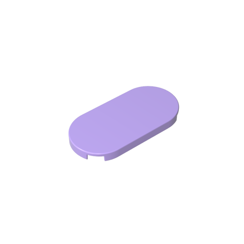 Gobricks,Tile Round 2 x 4,66857