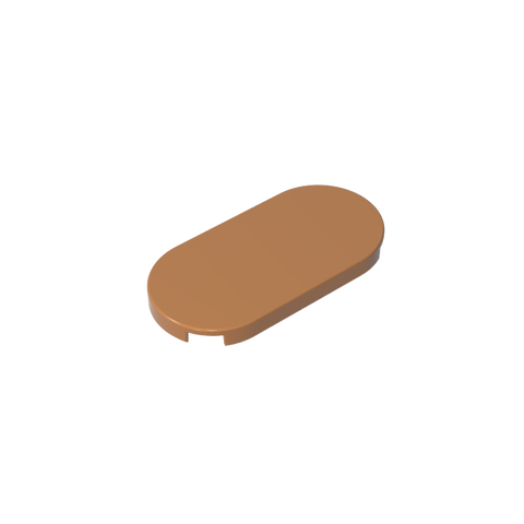 Gobricks,Tile Round 2 x 4,66857