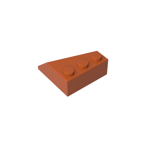Gobricks,Wedge Sloped 45° 3 x 3 Left,42862