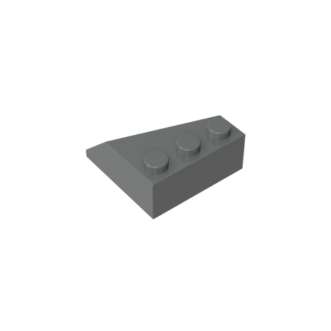 Gobricks,Wedge Sloped 45° 3 x 3 Left,42862