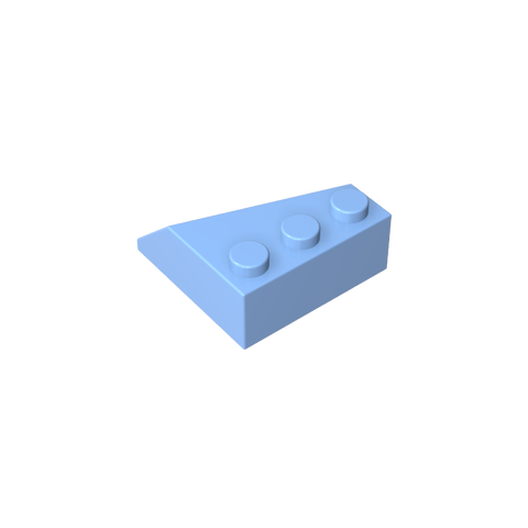 Gobricks,Wedge Sloped 45° 3 x 3 Left,42862