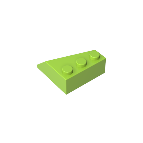 Gobricks,Wedge Sloped 45° 3 x 3 Left,42862