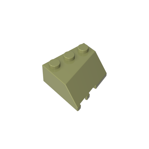 Gobricks,Wedge Sloped 45° 3 x 3 Right,48165