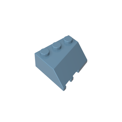 Gobricks,Wedge Sloped 45° 3 x 3 Right,48165