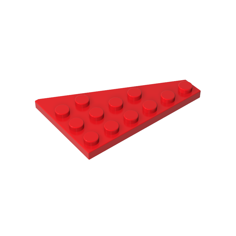 Gobricks,Wedge Plate 6 x 4 Left,48208