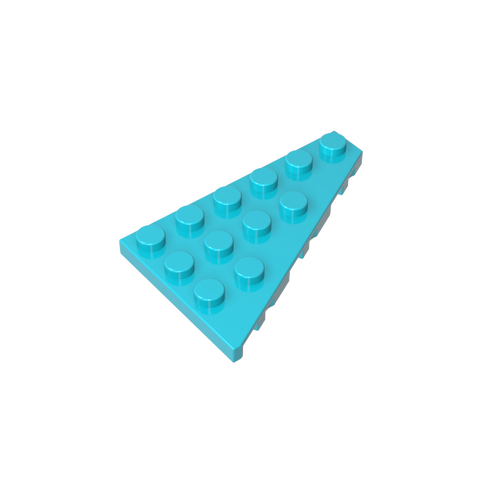Gobricks,Wedge Plate 6 x 4 Right,48205