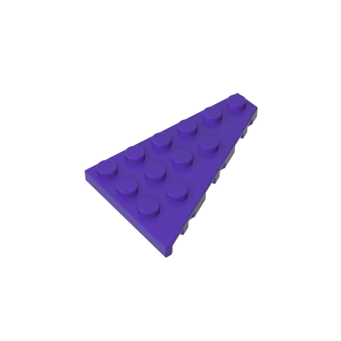 Gobricks,Wedge Plate 6 x 4 Right,48205