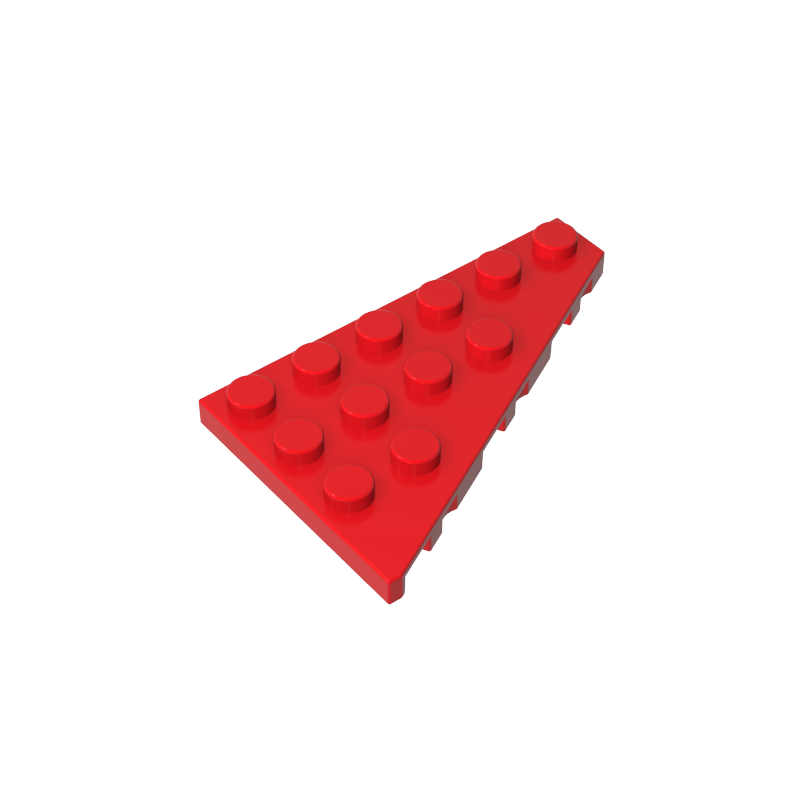 Gobricks,Wedge Plate 6 x 4 Right,48205