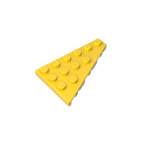 Gobricks,Wedge Plate 6 x 4 Right,48205