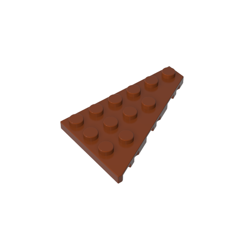 Gobricks,Wedge Plate 6 x 4 Right,48205