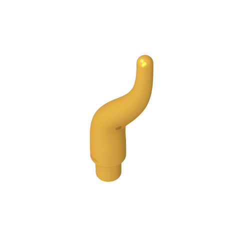Gobricks,Animal Body Part, Horn (Cattle)/ Tentacle/ Vine/ Branch/ Tongue - Long,13564