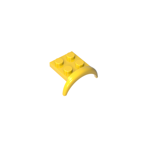 Gobricks,Wheel Arch, Mudguard 2 x 3 x 1 1/3,49097