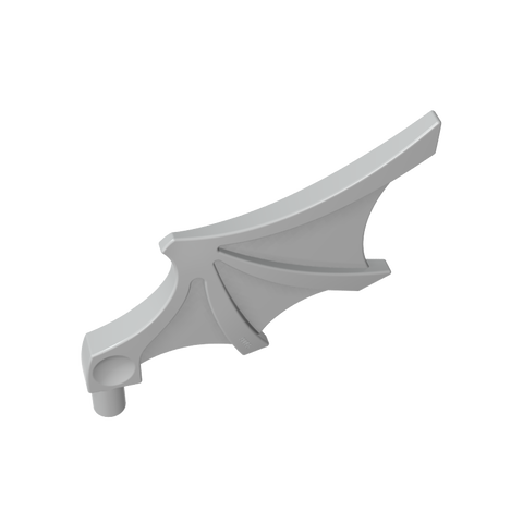Gobricks,Animal Body Part, Bat Wing with Shaft [Chima Bat Wing],15082