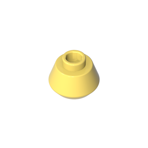 Gobricks,Cone 1 1/2 x 1 1/2 x 2/3,33492