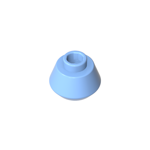 Gobricks,Cone 1 1/2 x 1 1/2 x 2/3,33492