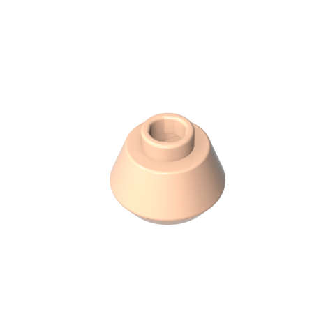 Gobricks,Cone 1 1/2 x 1 1/2 x 2/3,33492