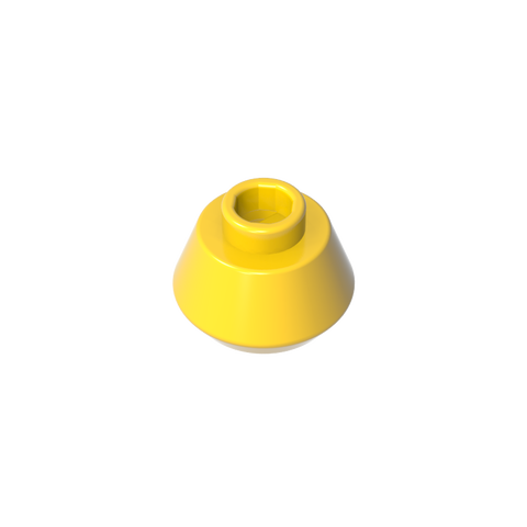 Gobricks,Cone 1 1/2 x 1 1/2 x 2/3,33492
