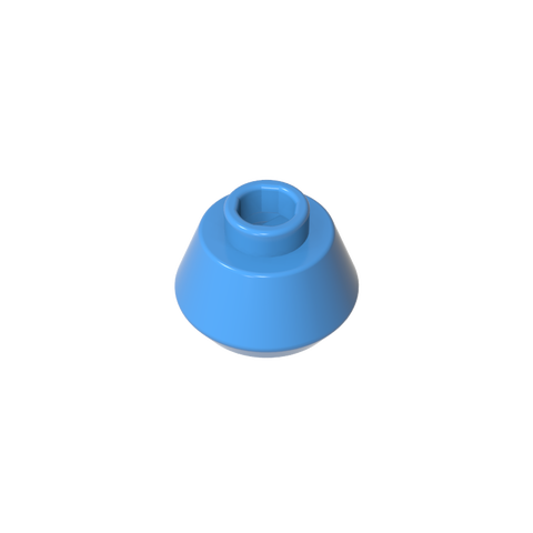 Gobricks,Cone 1 1/2 x 1 1/2 x 2/3,33492