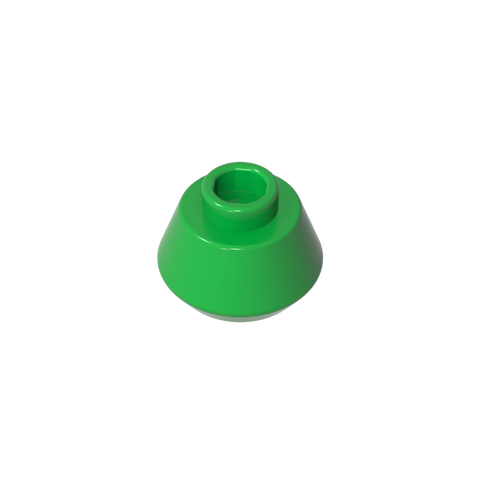 Gobricks,Cone 1 1/2 x 1 1/2 x 2/3,33492