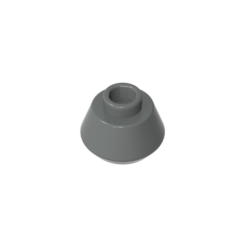 Gobricks,Cone 1 1/2 x 1 1/2 x 2/3,33492