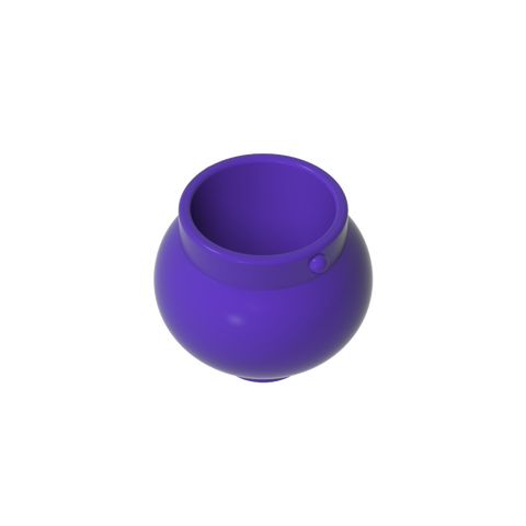 Gobricks,Minifig Pot Small with Handle Holders,98374