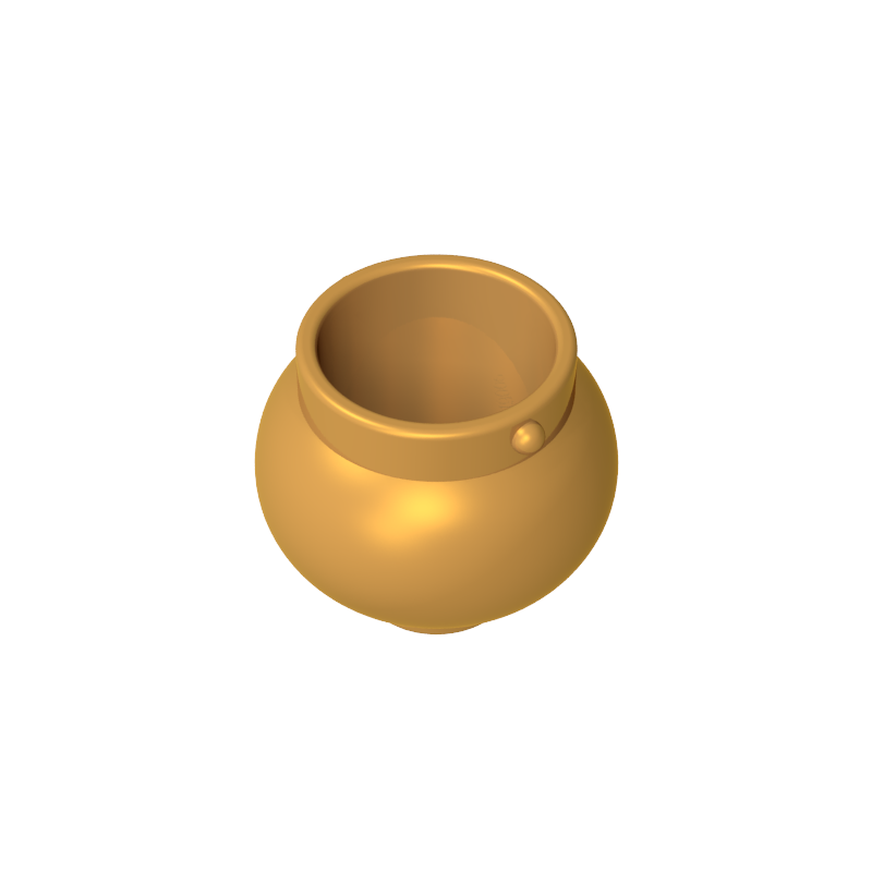 Gobricks,Minifig Pot Small with Handle Holders,98374