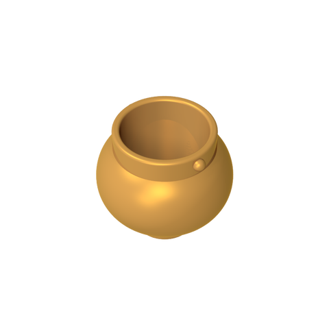 Gobricks,Minifig Pot Small with Handle Holders,98374