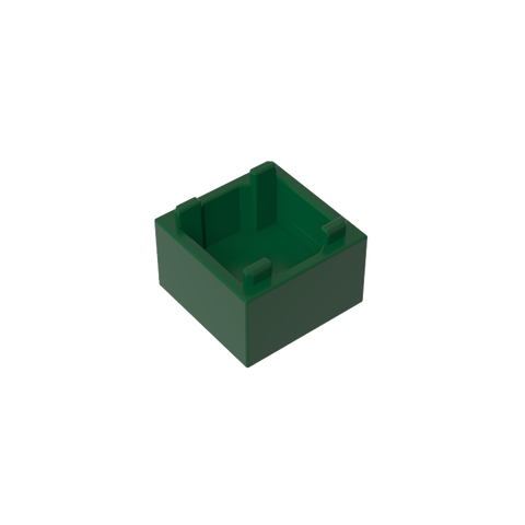 Gobricks,Container Box 2 x 2 x 1 [Plain],35700