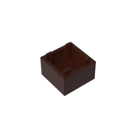Gobricks,Container Box 2 x 2 x 1 [Plain],35700