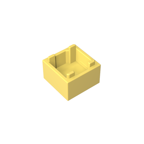 Gobricks,Container Box 2 x 2 x 1 [Plain],35700