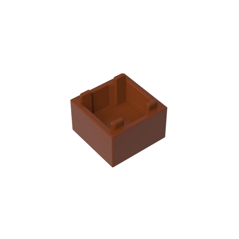 Gobricks,Container Box 2 x 2 x 1 [Plain],35700