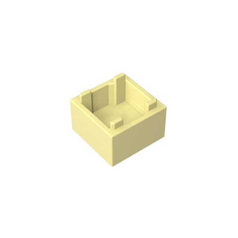 Gobricks,Container Box 2 x 2 x 1 [Plain],35700