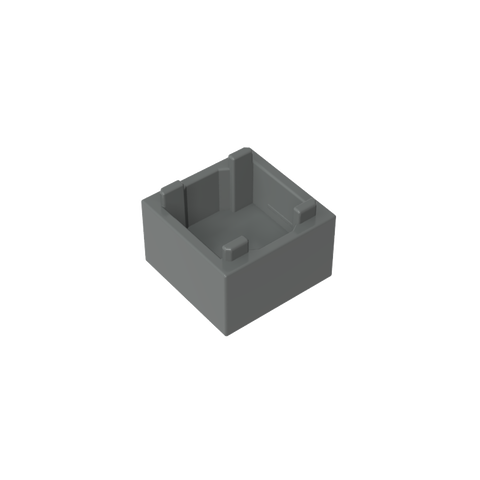 Gobricks,Container Box 2 x 2 x 1 [Plain],35700