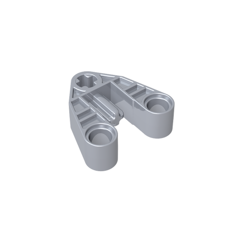 Gobricks,Technic Connector Block 3 x 3 Triangular with Axle,58177