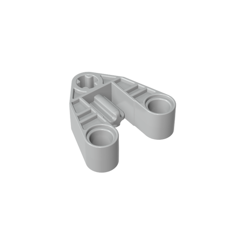Gobricks,Technic Connector Block 3 x 3 Triangular with Axle,58177