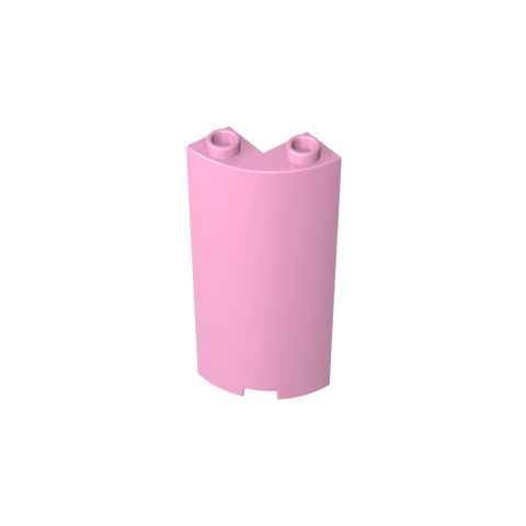 Gobricks,Cylinder Quarter 2 x 2 x 5 (Wall),30987