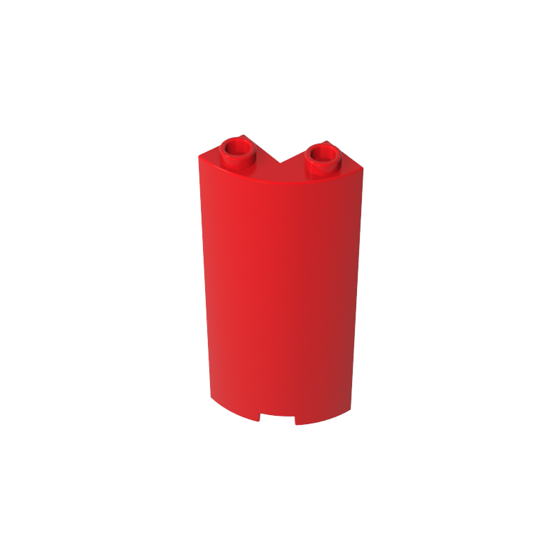 Gobricks,Cylinder Quarter 2 x 2 x 5 (Wall),30987