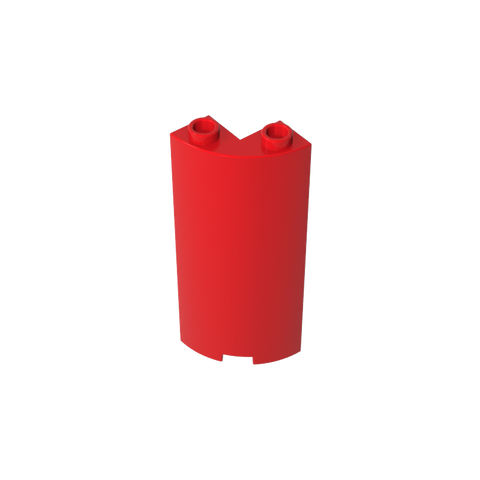 Gobricks,Cylinder Quarter 2 x 2 x 5 (Wall),30987