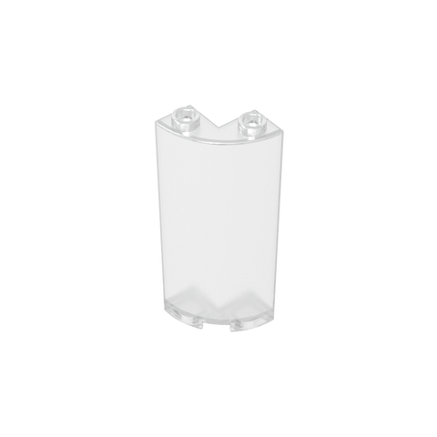 Gobricks,Cylinder Quarter 2 x 2 x 5 (Wall),30987