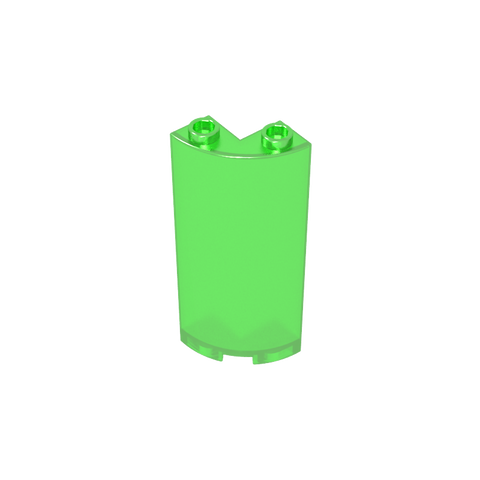Gobricks,Cylinder Quarter 2 x 2 x 5 (Wall),30987