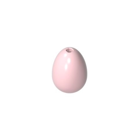 Gobricks,Food Egg with 1.5mm Hole [Plain],24946